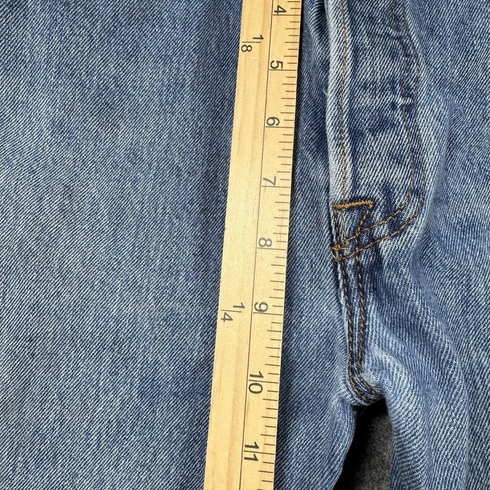 Vintage Levi's 501‎ Jeans Men's 33x29 Light Wash Distressed Button Fly S40196 - Picture 5 of 16